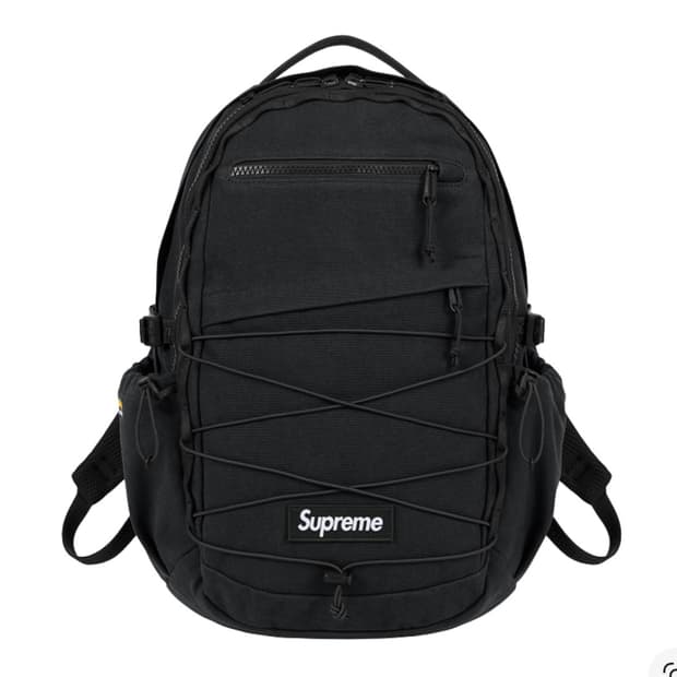 [새제품] 25SS 슈프림 백팩 블랙