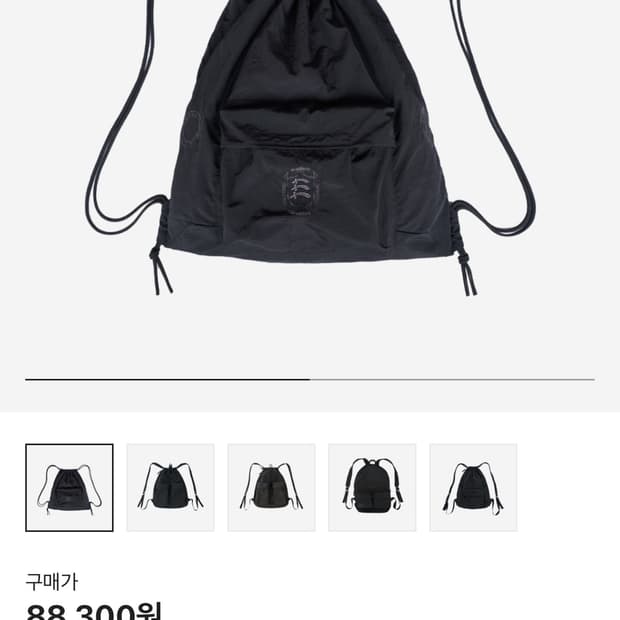 폴리테루 X 노매뉴얼 스트링 백