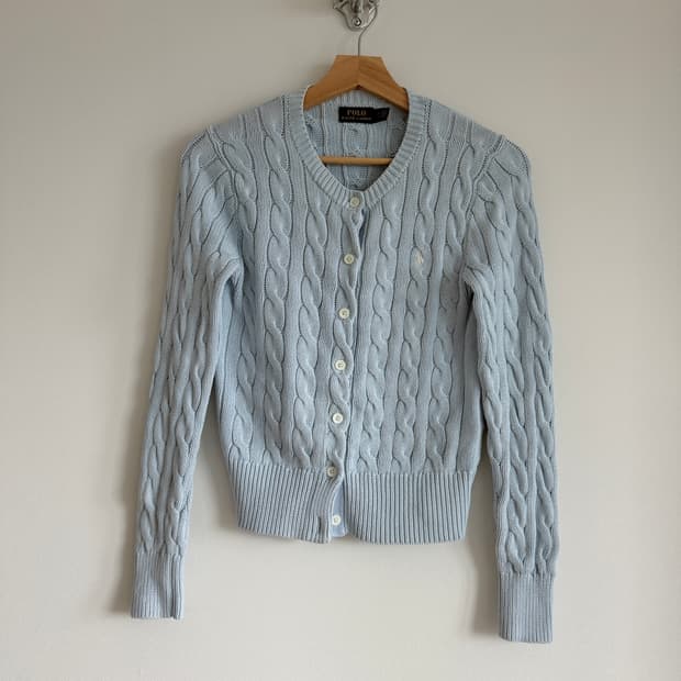 폴로랄프로렌(Polo Ralph Lauren) 꽈베기 가디건