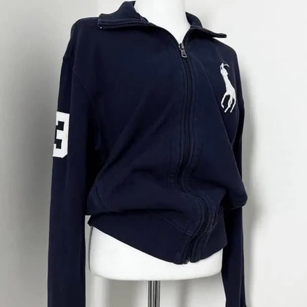폴로 랄프로렌 빅포니 집업 네이비 