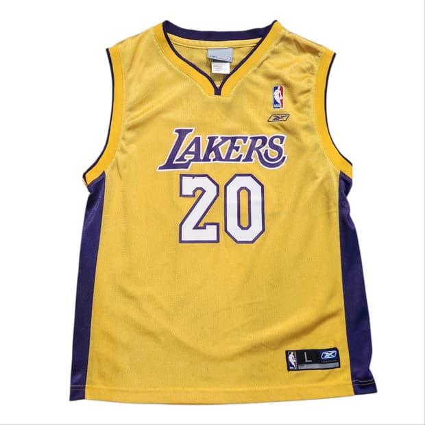 리복 LA 레이커스 게리 페이튼 유니폼 (L)