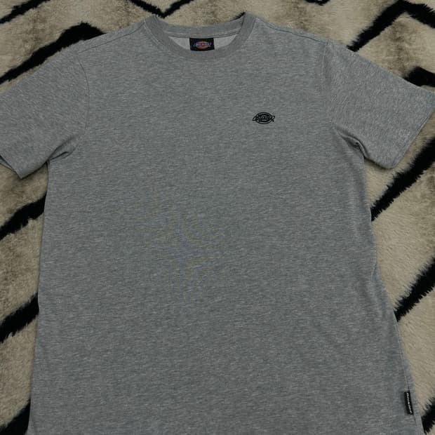 [S]디키즈 스몰로고 반팔/그레이