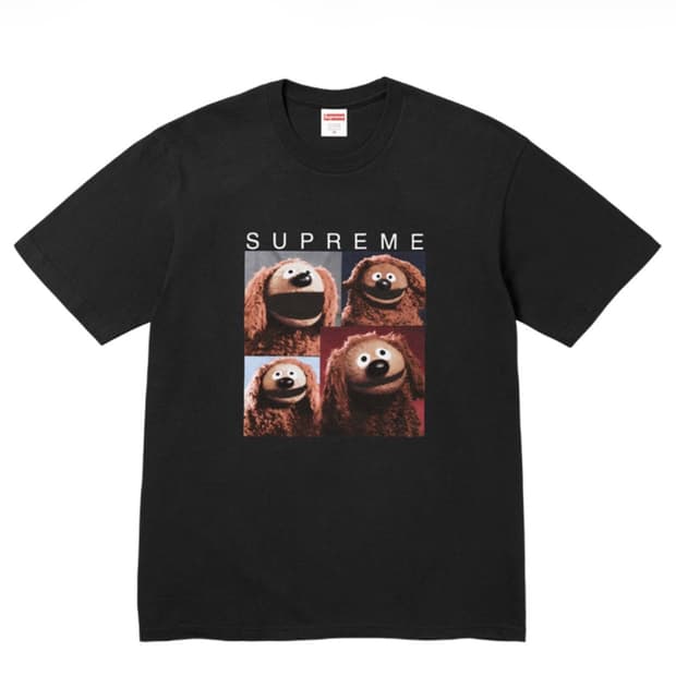 [XL] supreme 슈프림 롤프 반팔 티셔츠 블랙