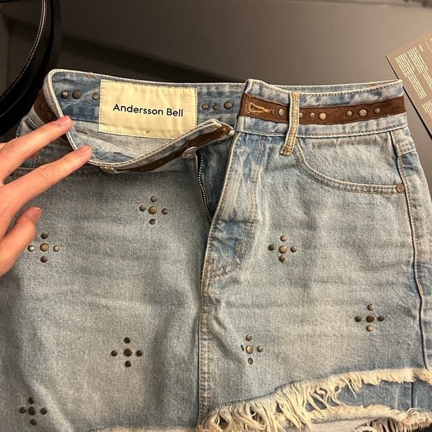 앤더슨벨 KYLA RIVET SKIRT-PANTS apa504w