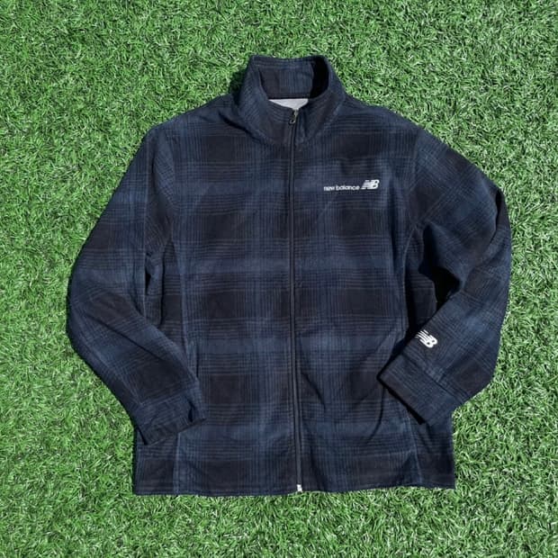 뉴발란스 플리스 집업 (실측확인)