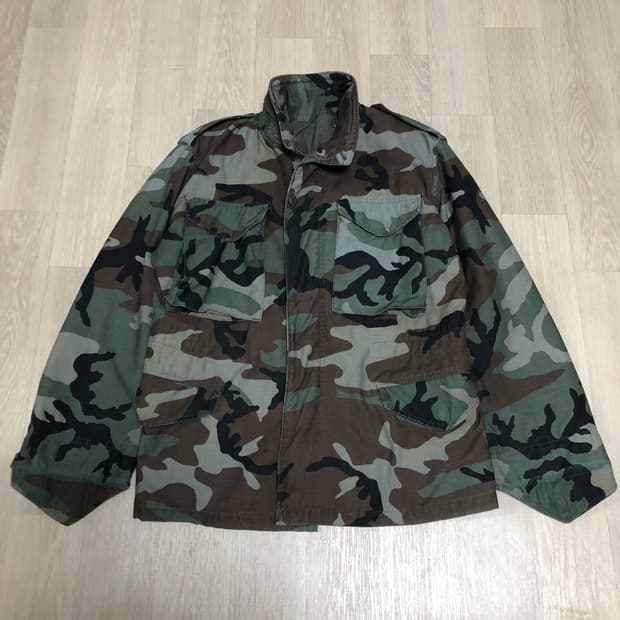 (S-R) 미군 US ARMY 우드랜드 필드자켓 M-65 야상