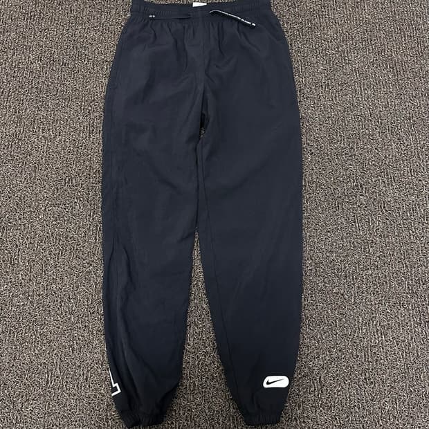NIKE 나이키 나일론 여성 조거팬츠 바스락 운동복 블랙 L
