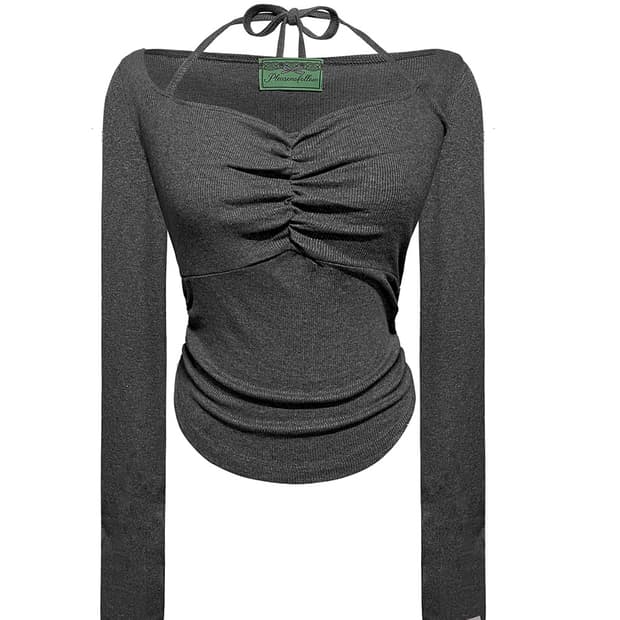 Jiselle Strap Shirring Top