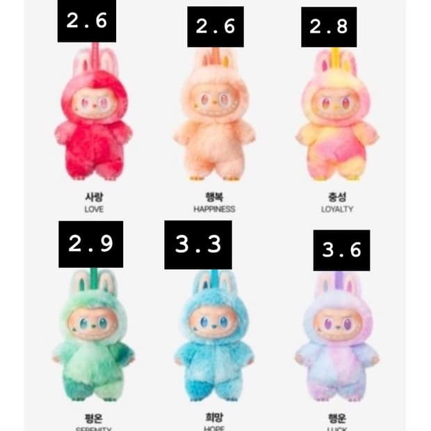 팝마트 라부부 하이라이트 새상품