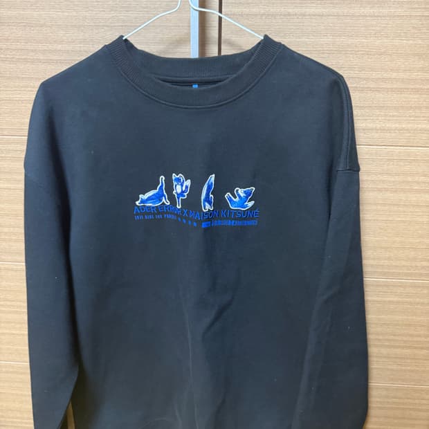 메종키츠네x아더애러 맨투맨