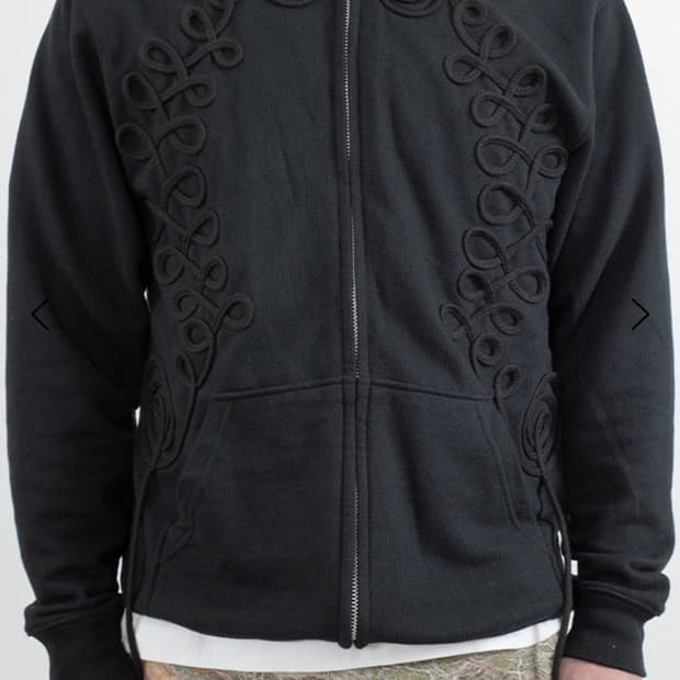 더즌매러 Long String Hoodie (Black) L