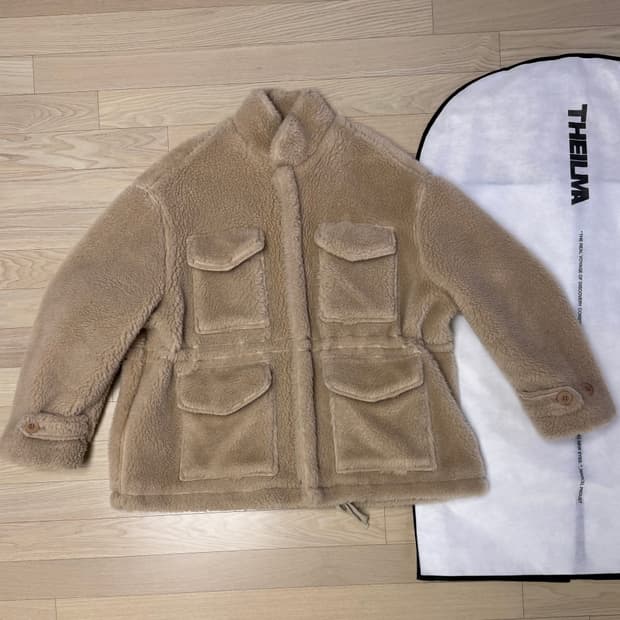 더일마 콰트로 밀리터리 보아 파카