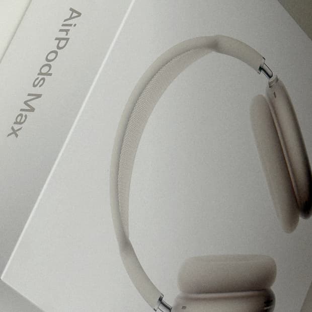 미개봉 / 애플 에어팟맥스 USB C 스타라이트