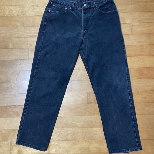 00s 초반 리바이스 550 흑청 made in usa 