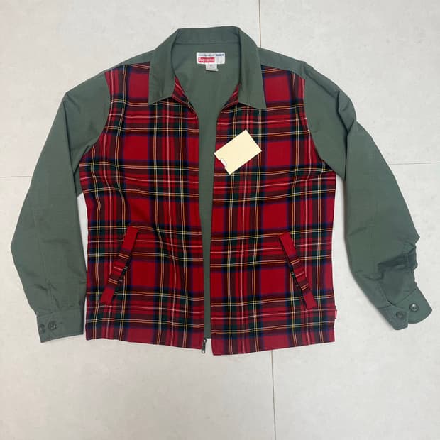 슈프림x꼼데가르송 자켓m 