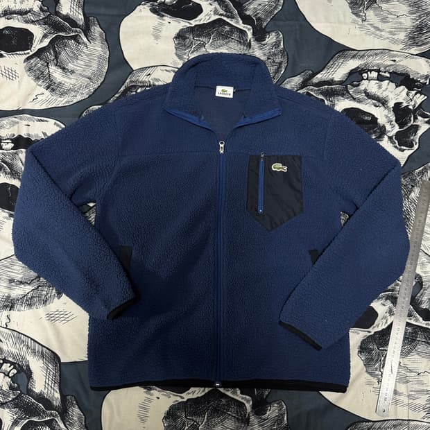 라코스테 후리스 집업 XL사이즈