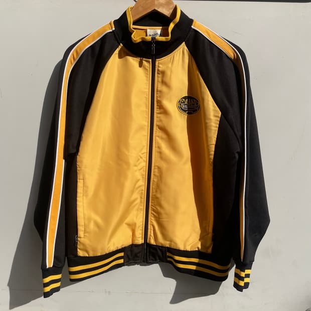Vintage Von Dutch Flame Logo Track Jacke