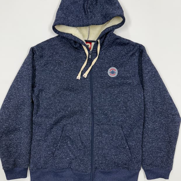 컨버스 양털 기모 후드집업