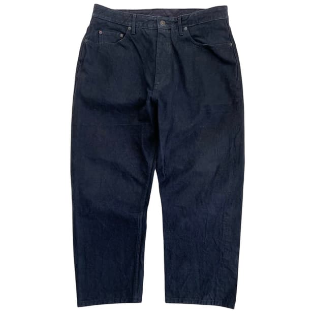 엔지니어드 가먼츠 와이드 Peg Cone 셀비지 데님