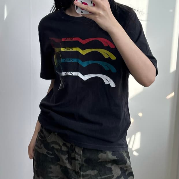 오클리 블랙 반팔 티셔츠