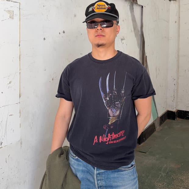 00’s A Nightmare on Elm Street print T