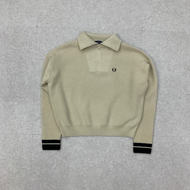 Fredperry 프레드페리 하프집업 울니트