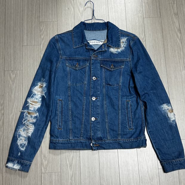 JW Anderson 디스트레스드 데님자켓 s