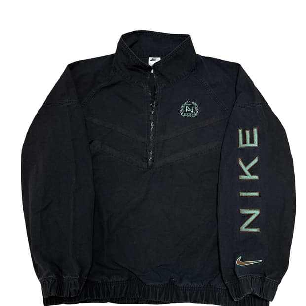 나이키 빅스우시 캔버스 반집업 자켓