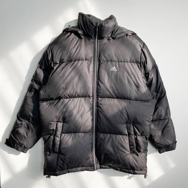 B1 아디다스 올드스쿨 다운 패딩 95사이즈
