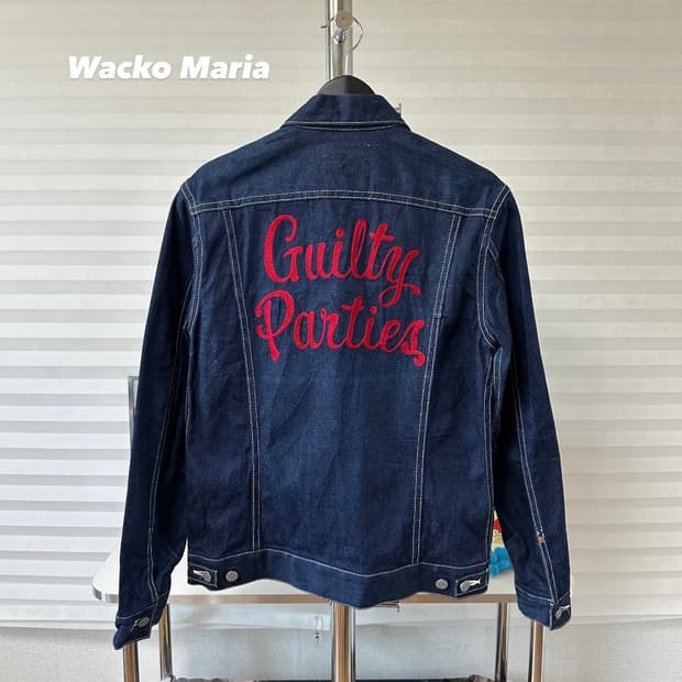 와코마리아 “GUILTY PARTIES” 데님 트러커 자켓