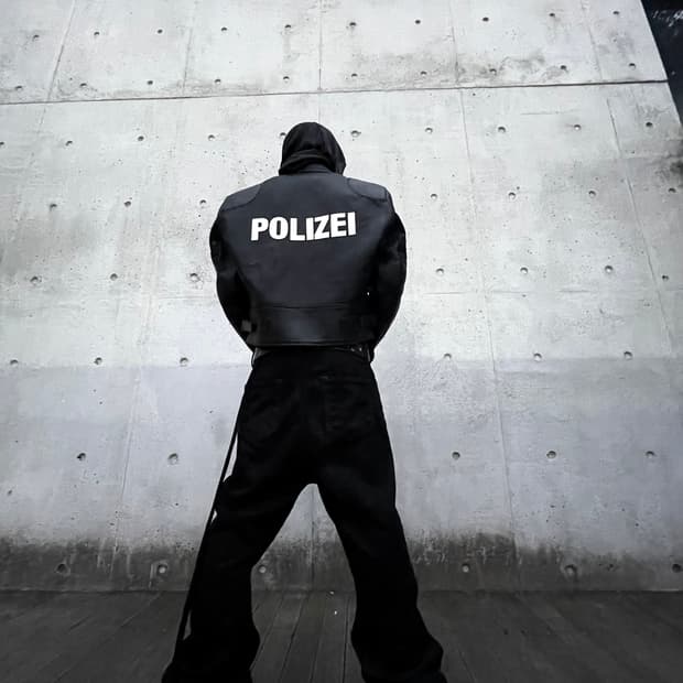 베트멍 폴리자이 가죽 레더 자켓