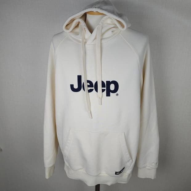 지프 로고 클래식 핏 후드티 남자100사이즈