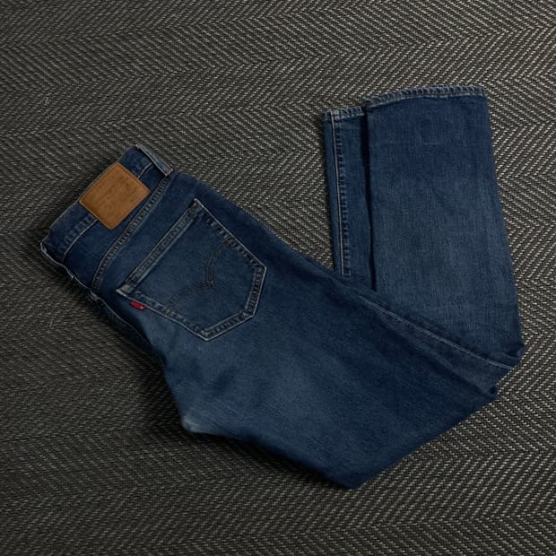 리바이스 511 슬림핏 워싱 데님팬츠y 3954