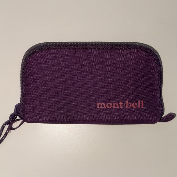 몽벨 카드 지갑 퍼플