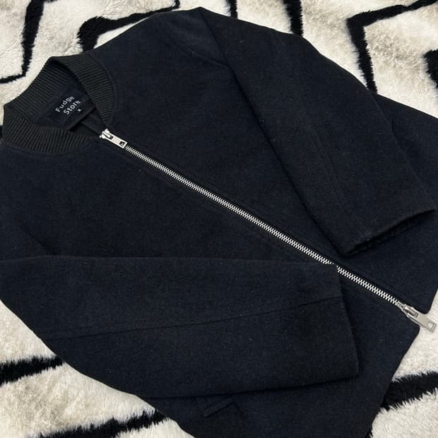 [M]라퍼지스토어 2Way 울 블루종/챠콜