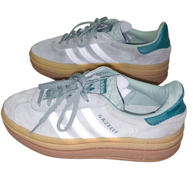 아디다스 가젤 볼드 실버그린 230