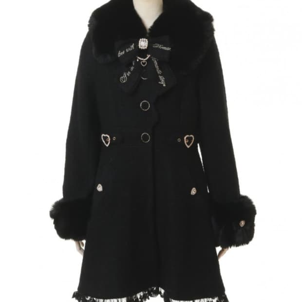 리즈리사 하트버클 A라인코트