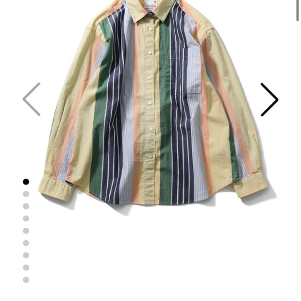홀리선 멀티 스트라이프 셔츠