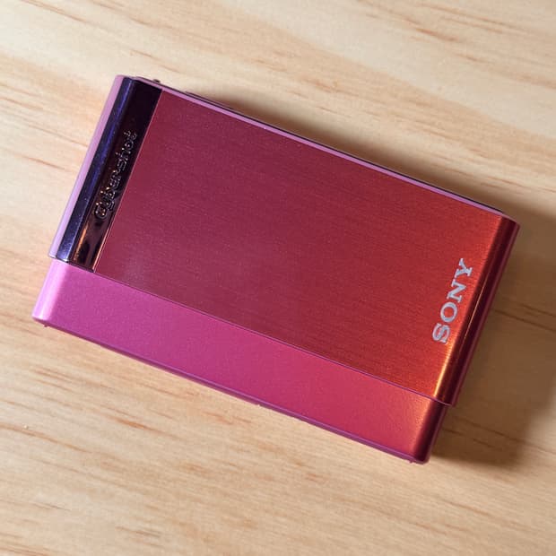 최상급˘◡˘ 소니 사이버샷 DSC-T90 레트로 쨍한 핑크 빈티지디카 