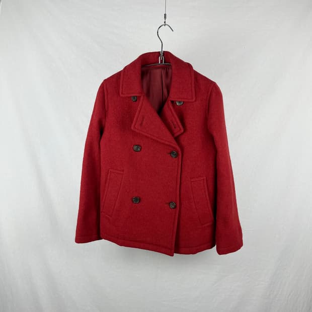 Magaret Howell 레드컬러 피코트