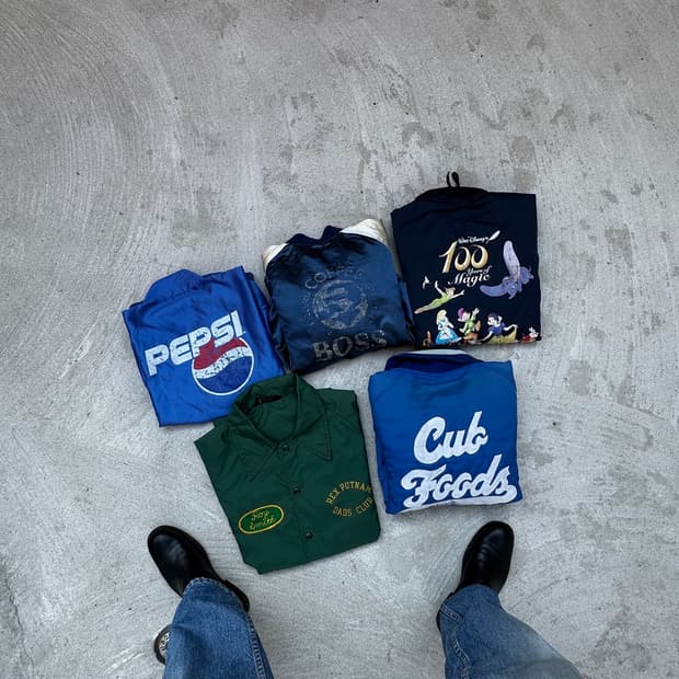 VINTAGE PROMOTIONAL & STAFF JACKETS