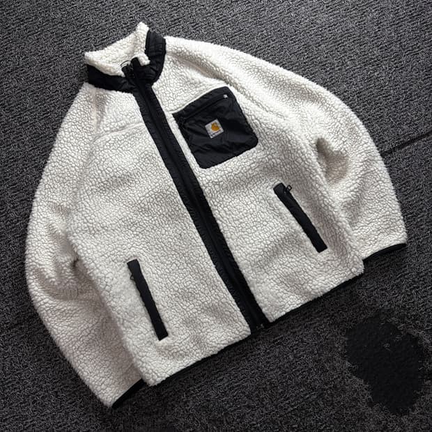 칼하트 WIP 프렌티스 라이너 쉐르파 자켓 3869