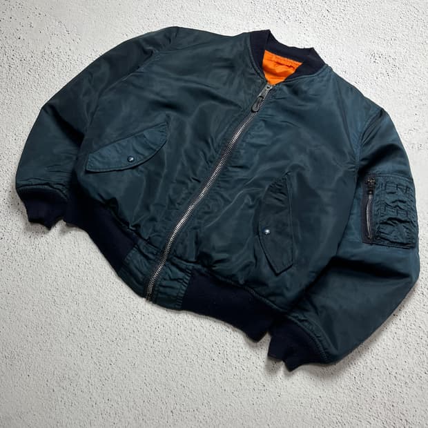 90s Alpha Industries MA-1 Flight Jacket