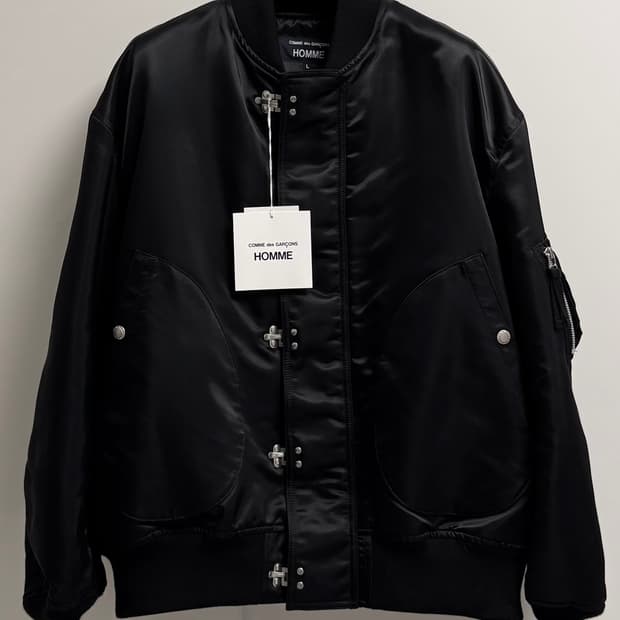 꼼데가르송 옴므 봄버 자켓