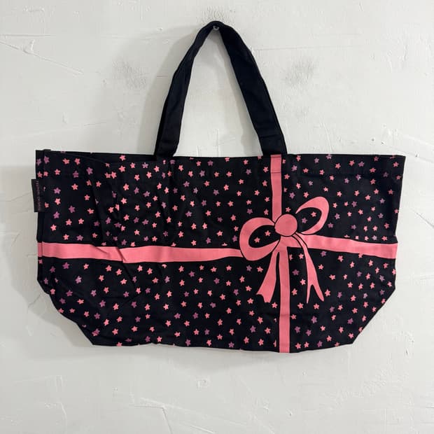 tsumori chisato pink ribbon&star bag