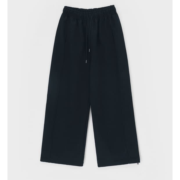 블랙업 헤비스웨트 와이드 투웨이 팬츠 네이비