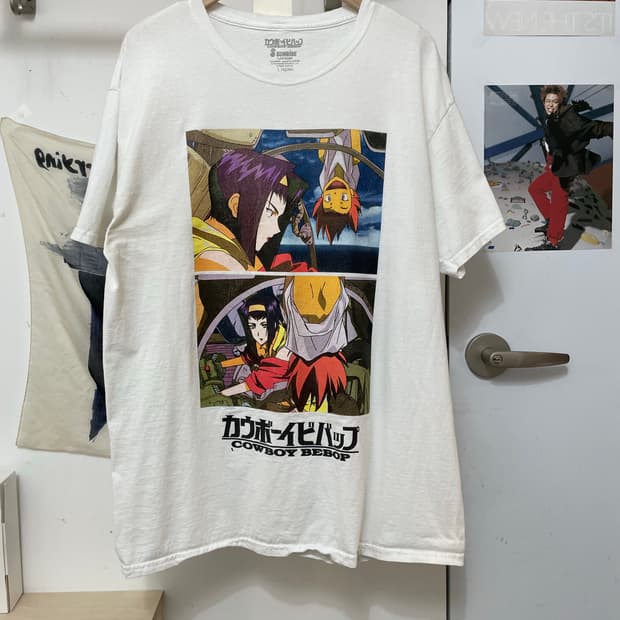 Vtg 카우보이비밥 오피셜 티셔츠 (L)