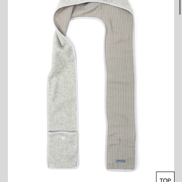 샵페어리 fleece ear hood muffler 멜란지그레이