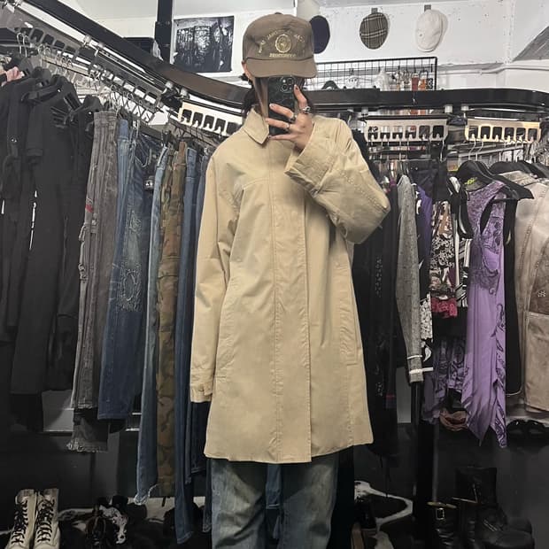 버버리 베이지 맥코트