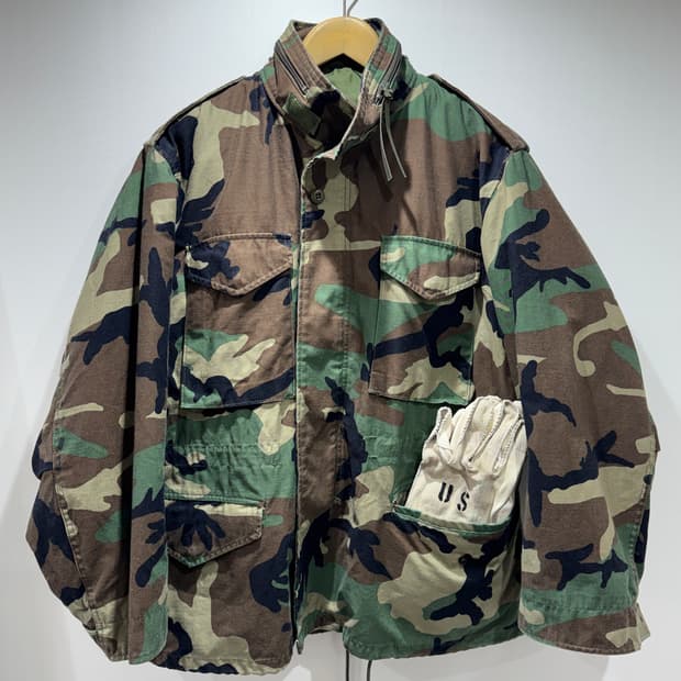 US Army 우드랜드 카모 M65 필드 자켓 (L-S / 내피 포함)